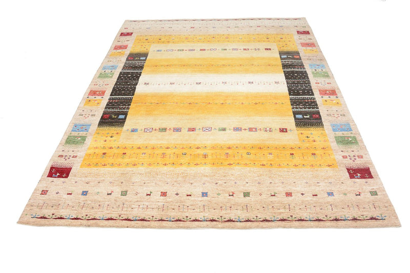 Tappeto Gabbeh - Loribaft Indus - 245 x 173 cm - multicolore