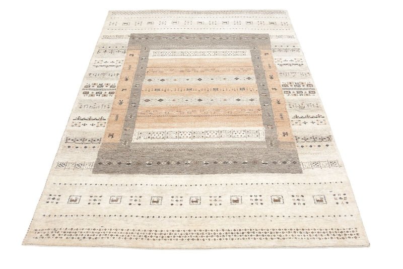 Tappeto Gabbeh - Loribaft Indus - 201 x 140 cm - beige scuro
