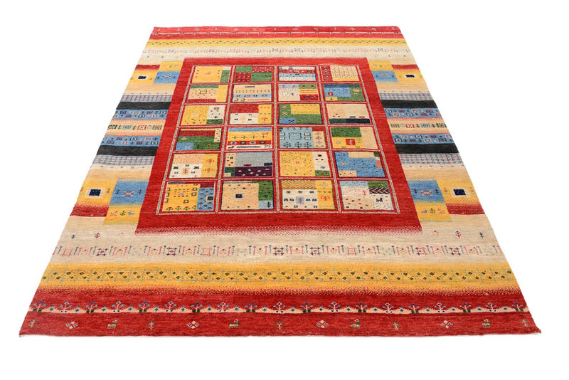 Tappeto Gabbeh - Loribaft Indus - 236 x 169 cm - multicolore