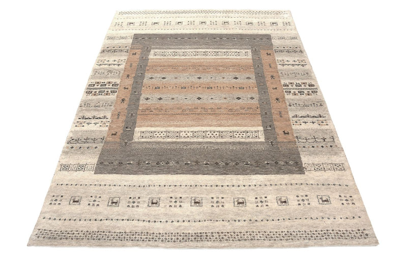 Tappeto Gabbeh - Loribaft Indus - 302 x 248 cm - beige scuro