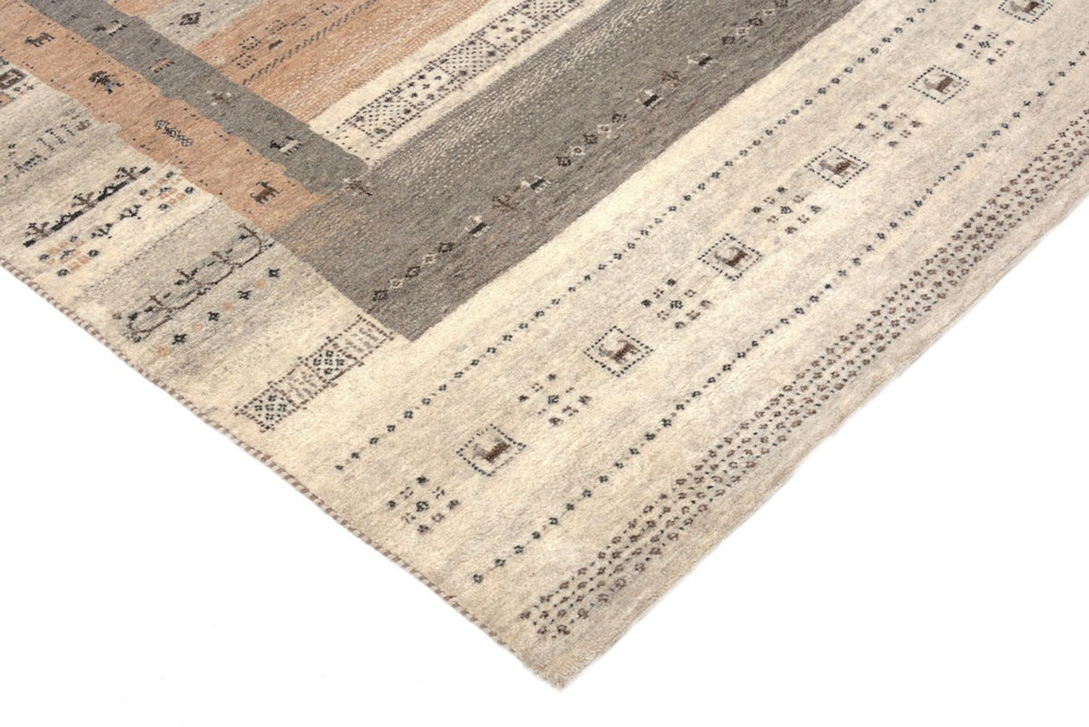 Tappeto Gabbeh - Loribaft Indus - 302 x 248 cm - beige scuro