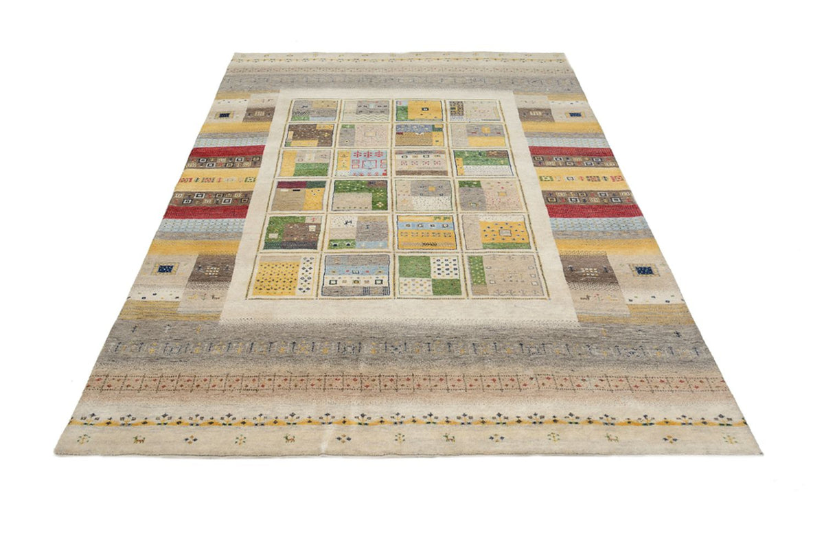 Tappeto Gabbeh - Loribaft Indus - 241 x 174 cm - multicolore