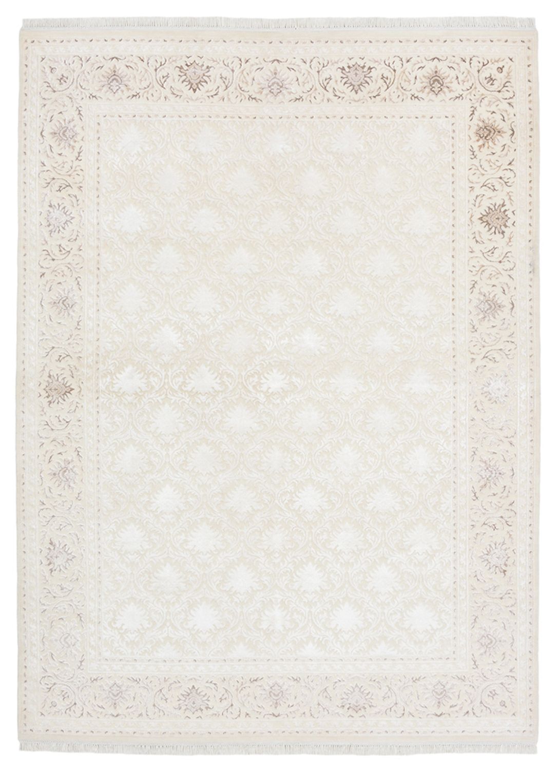 Tappeto orientale - 240 x 176 cm - bianco