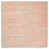 Tappeto di design quadrato  - 248 x 247 cm - arancione