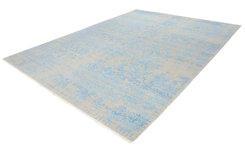 Tappeto di design - 289 x 274 cm - blu chiaro