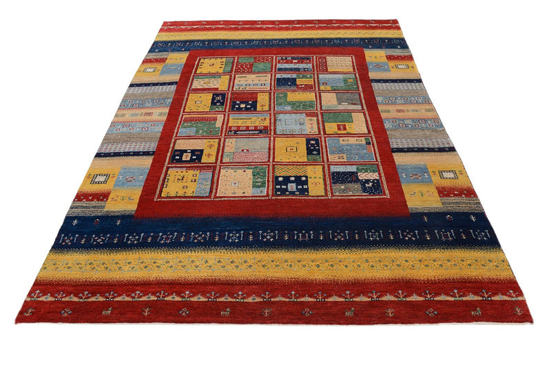 Tappeto Gabbeh - Loribaft Indus - 240 x 173 cm - multicolore