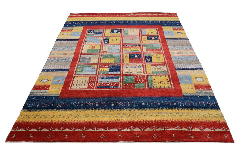Tappeto Gabbeh - Loribaft Indus - 240 x 173 cm - multicolore