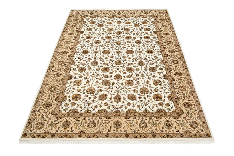 Tappeto orientale - Tabriz - 307 x 215 cm - crema