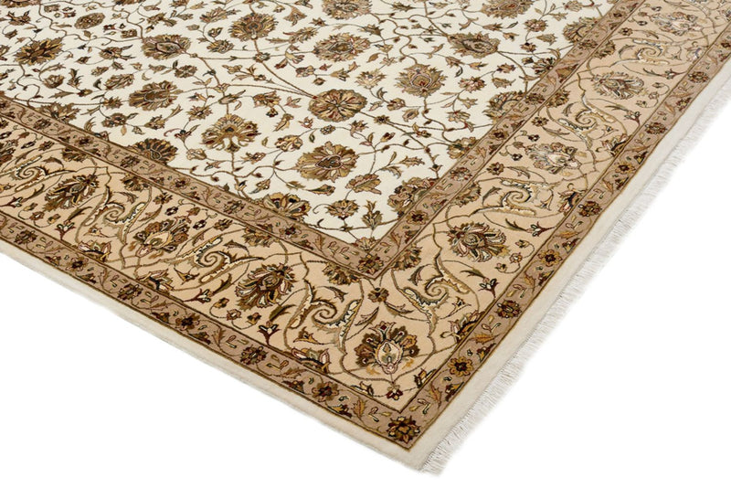 Tappeto orientale - Tabriz - 307 x 215 cm - crema