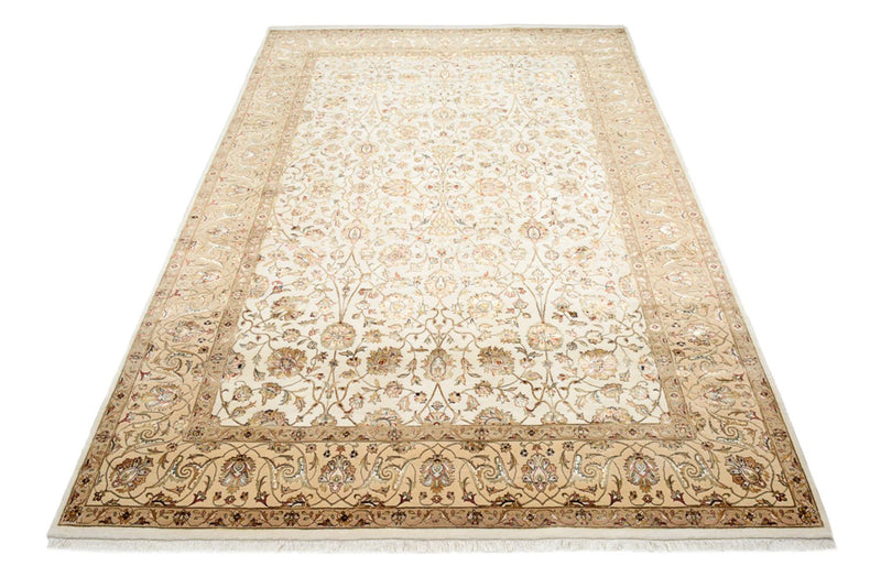 Tappeto orientale - Tabriz - 307 x 215 cm - crema