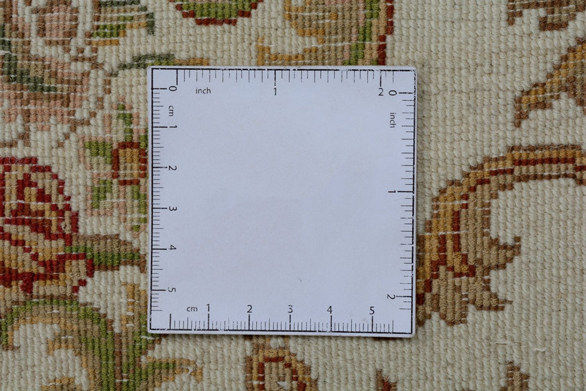 Tappeto orientale - Tabriz - 304 x 209 cm - crema
