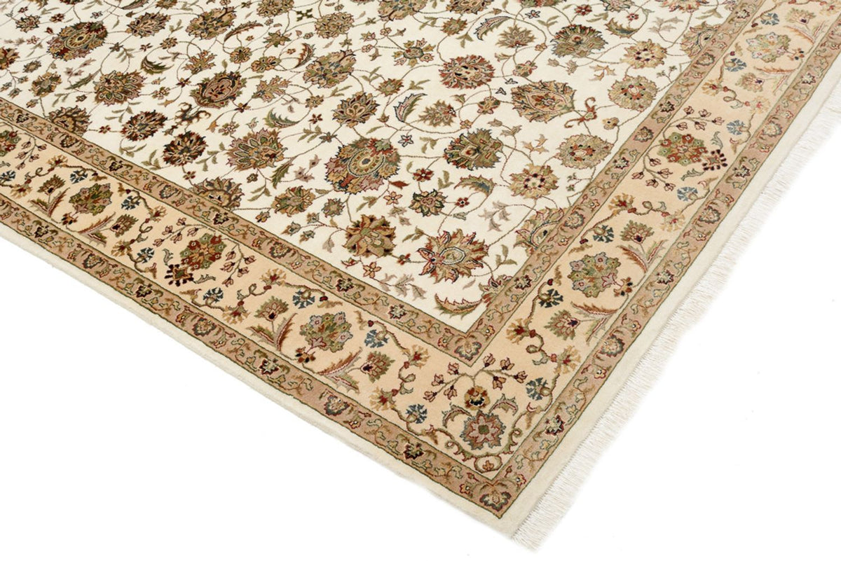 Tappeto orientale - Tabriz - 210 x 153 cm - crema