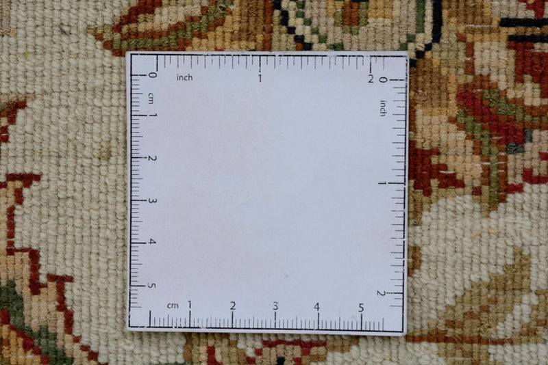 Tappeto orientale - Tabriz - 210 x 153 cm - crema