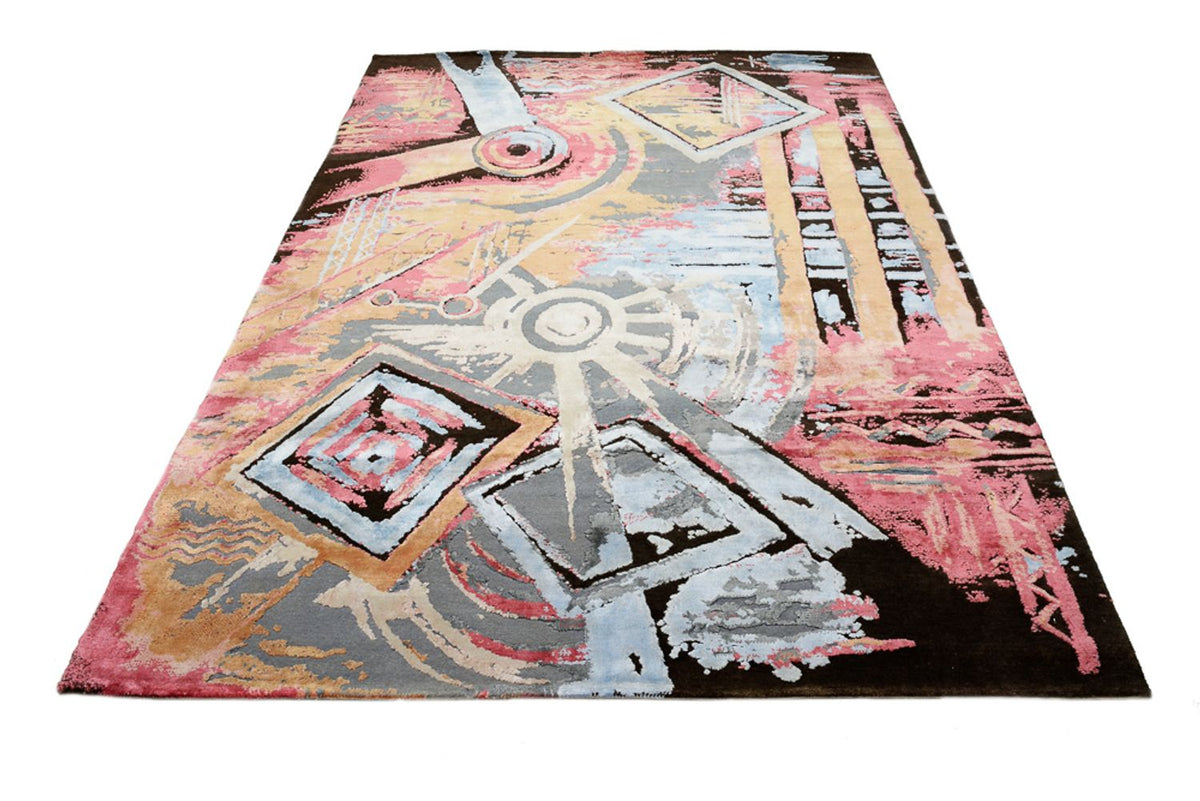 Tappeto di design - 239 x 171 cm - multicolore