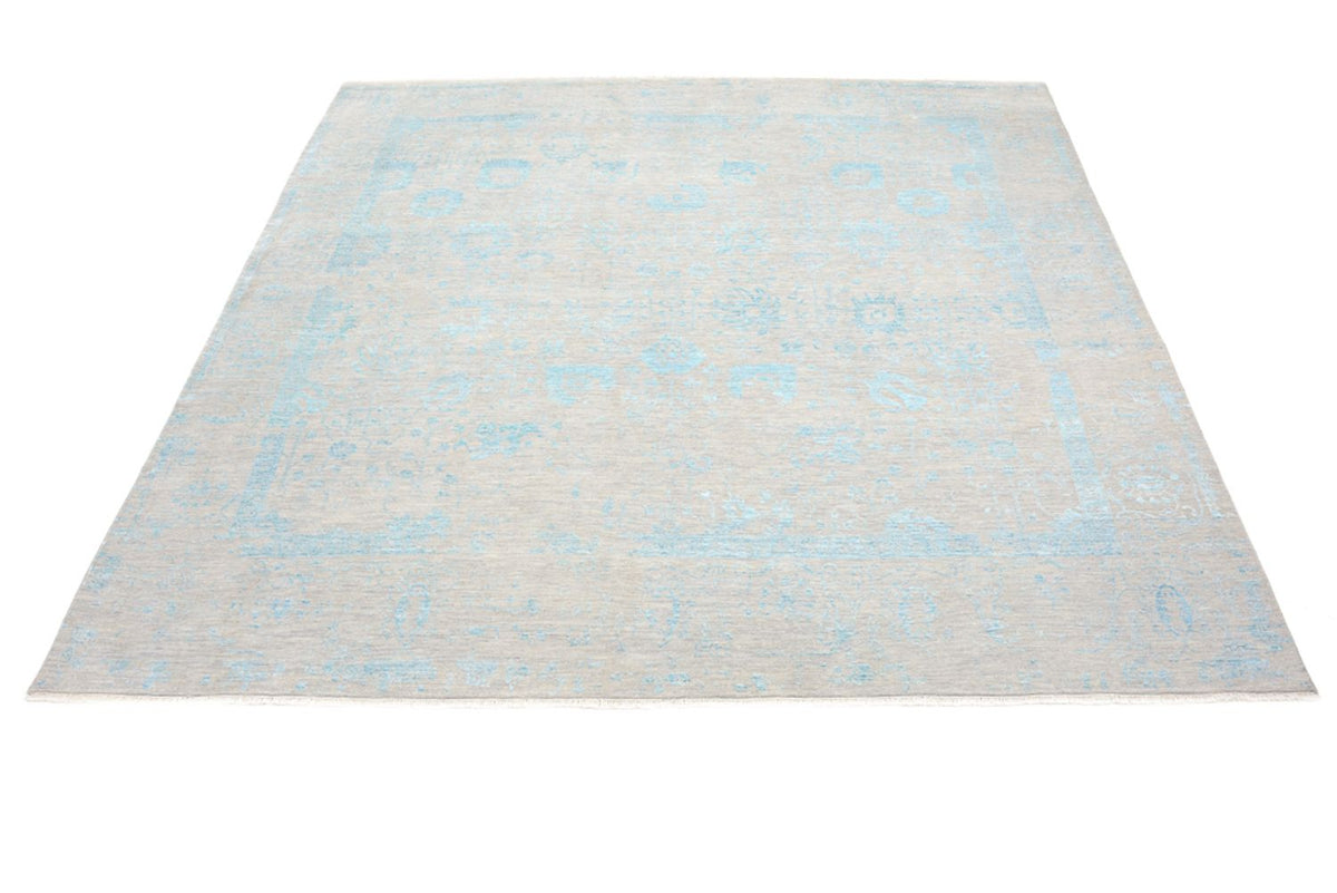 Tappeto di design quadrato  - 301 x 301 cm - blu chiaro