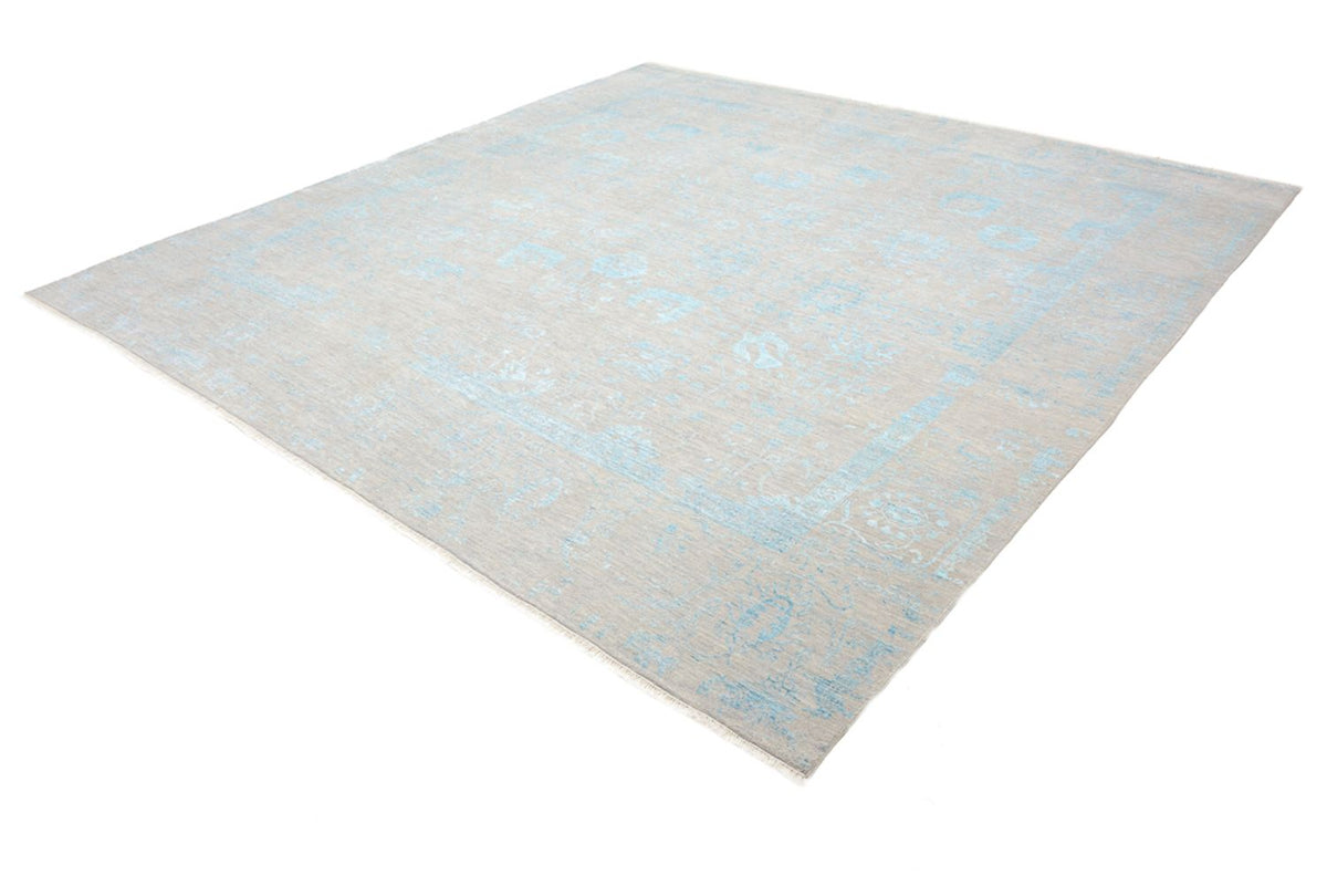 Tappeto di design quadrato  - 301 x 301 cm - blu chiaro