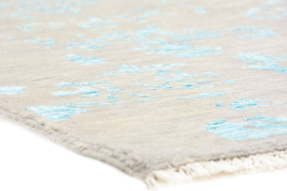 Tappeto di design quadrato  - 308 x 303 cm - blu chiaro