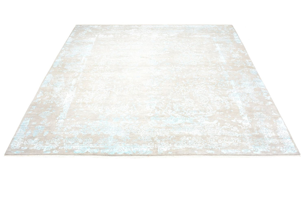 Tappeto di design quadrato  - 308 x 303 cm - blu chiaro