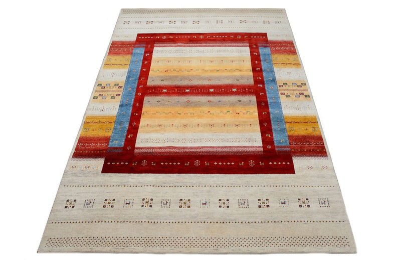 Tappeto Gabbeh - Loribaft Indus - 298 x 207 cm - multicolore