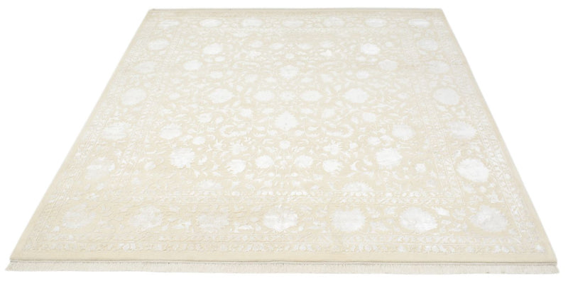 Tappeto orientale quadrato  - 253 x 251 cm - beige chiaro