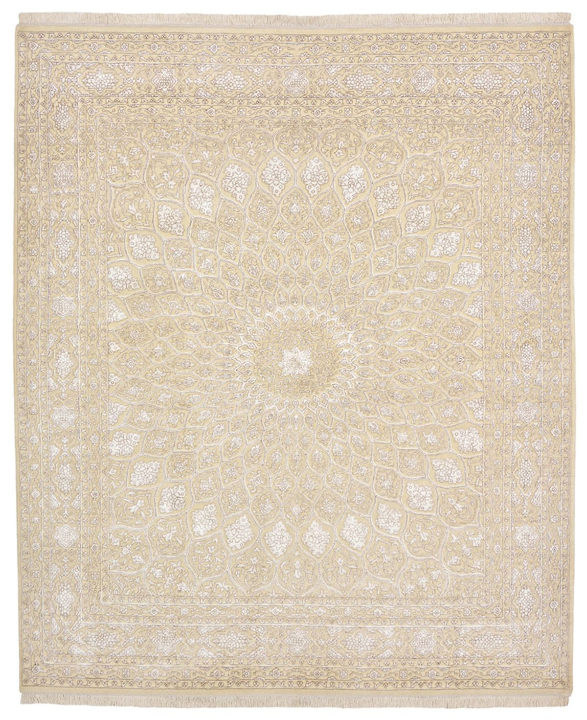 Tappeto orientale - 249 x 208 cm - beige chiaro