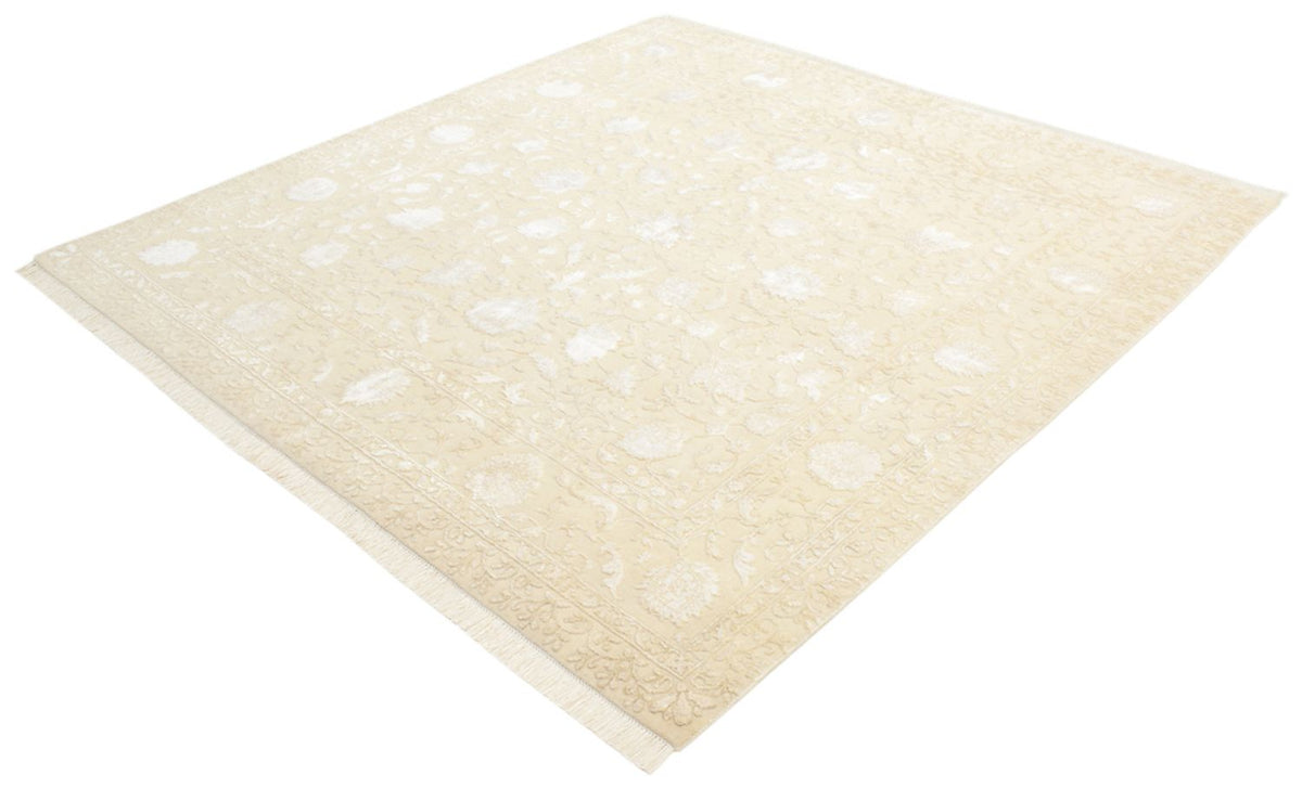 Tappeto orientale quadrato  - 206 x 205 cm - beige chiaro