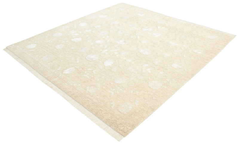 Tappeto orientale quadrato  - 206 x 205 cm - beige chiaro