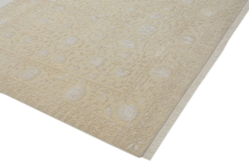 Tappeto orientale quadrato  - 206 x 205 cm - beige chiaro