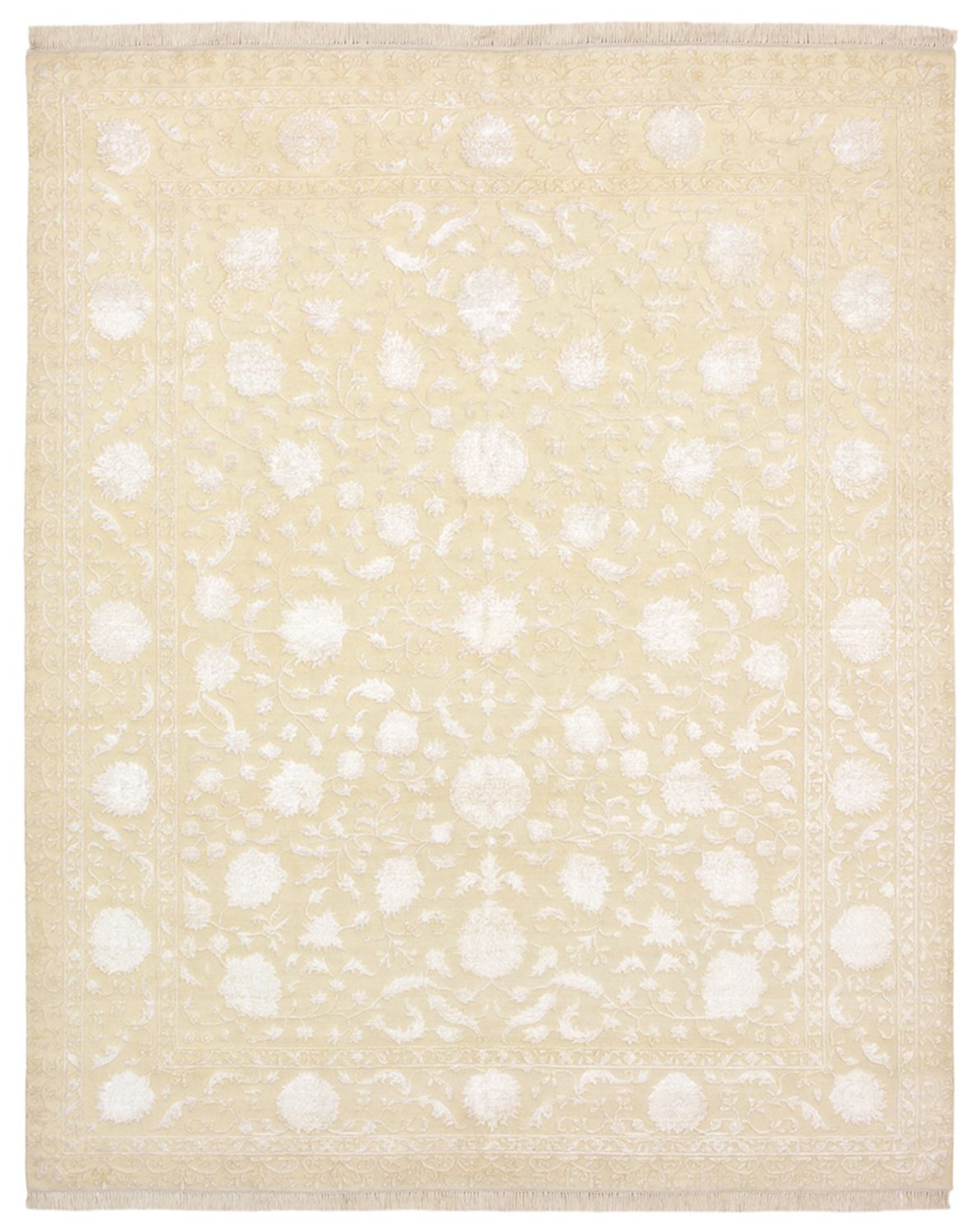 Tappeto orientale - 253 x 207 cm - beige chiaro