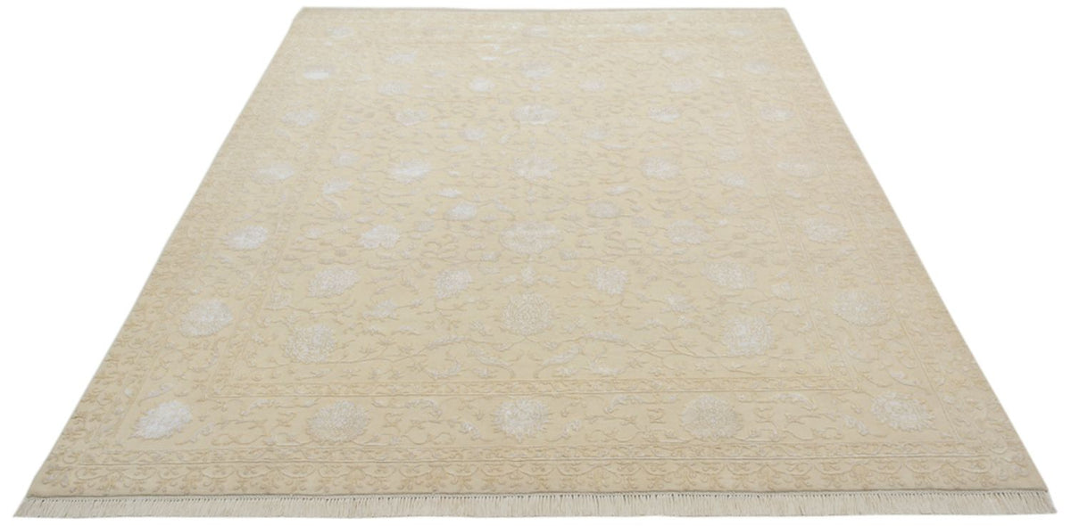 Tappeto orientale - 253 x 207 cm - beige chiaro
