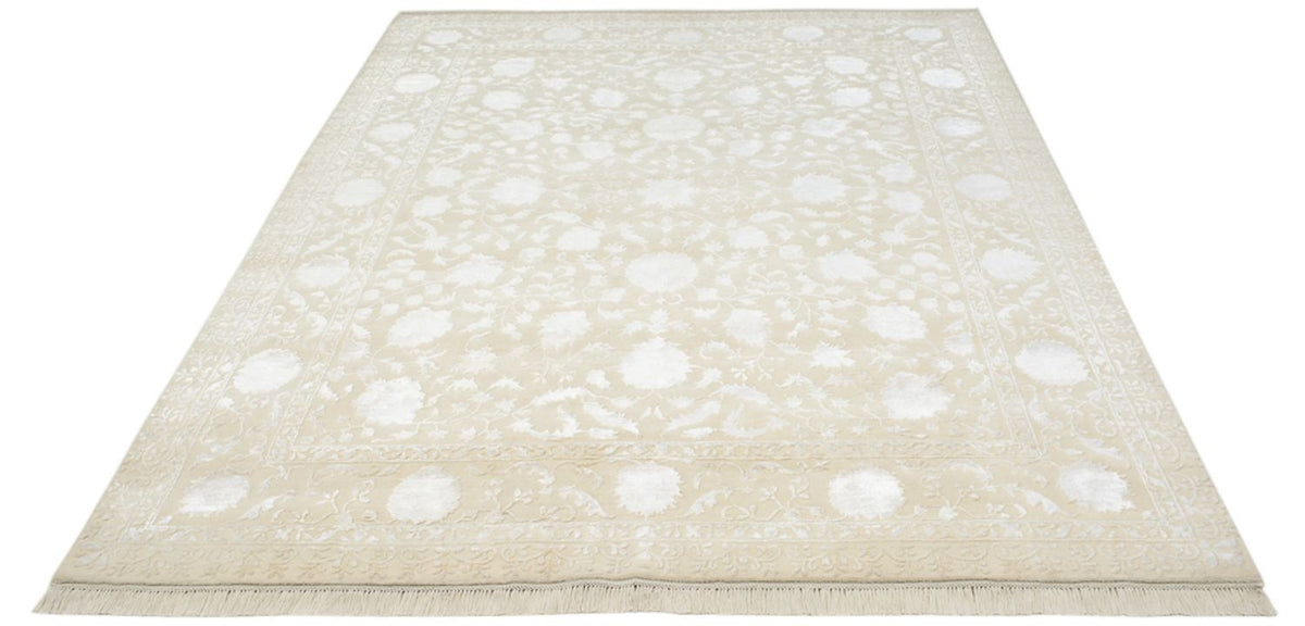 Tappeto orientale - 253 x 207 cm - beige chiaro