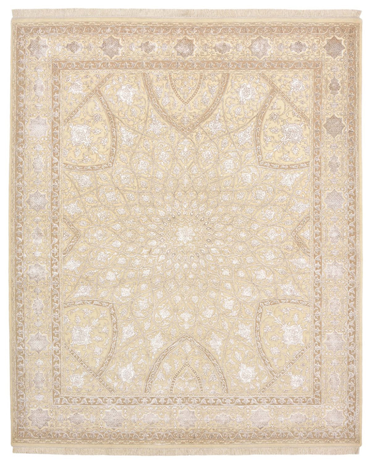 Tappeto orientale - 252 x 207 cm - beige scuro