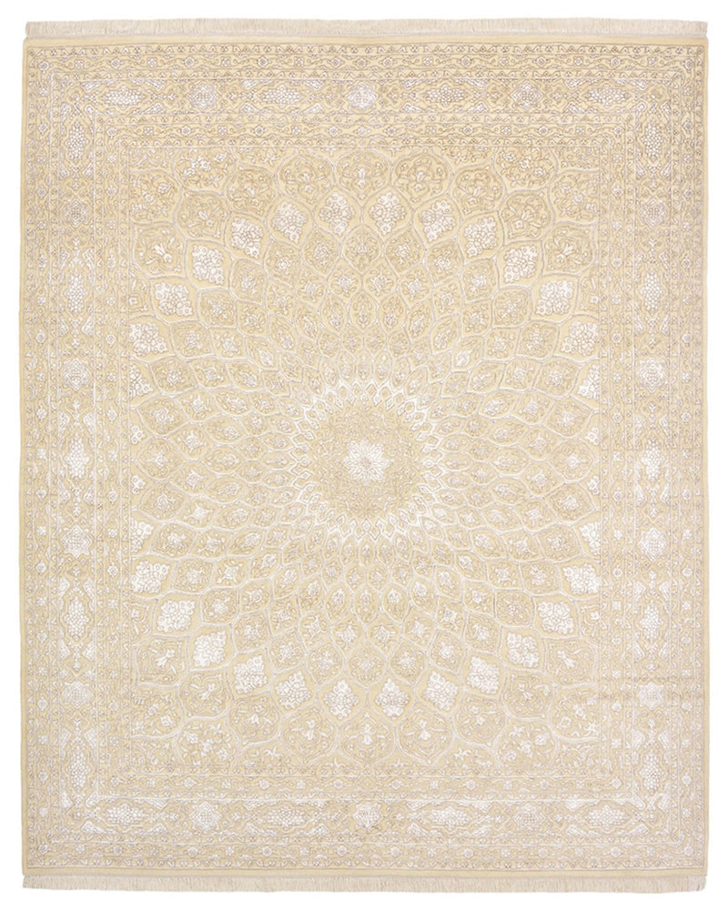 Tappeto orientale - 249 x 206 cm - beige scuro