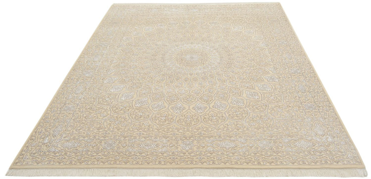 Tappeto orientale - 249 x 206 cm - beige scuro