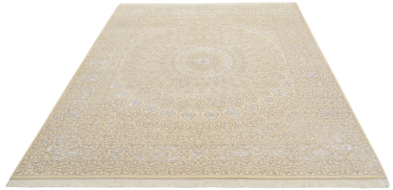Tappeto orientale - 249 x 206 cm - beige scuro