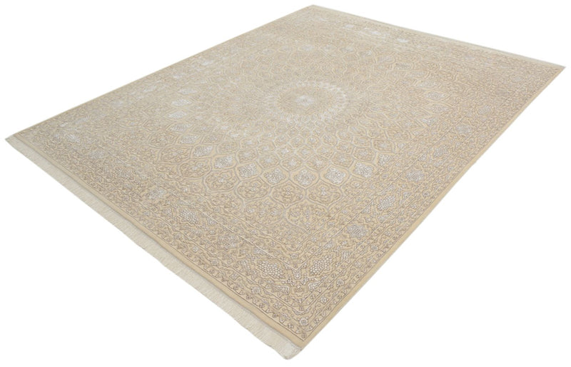Tappeto orientale - 249 x 206 cm - beige scuro