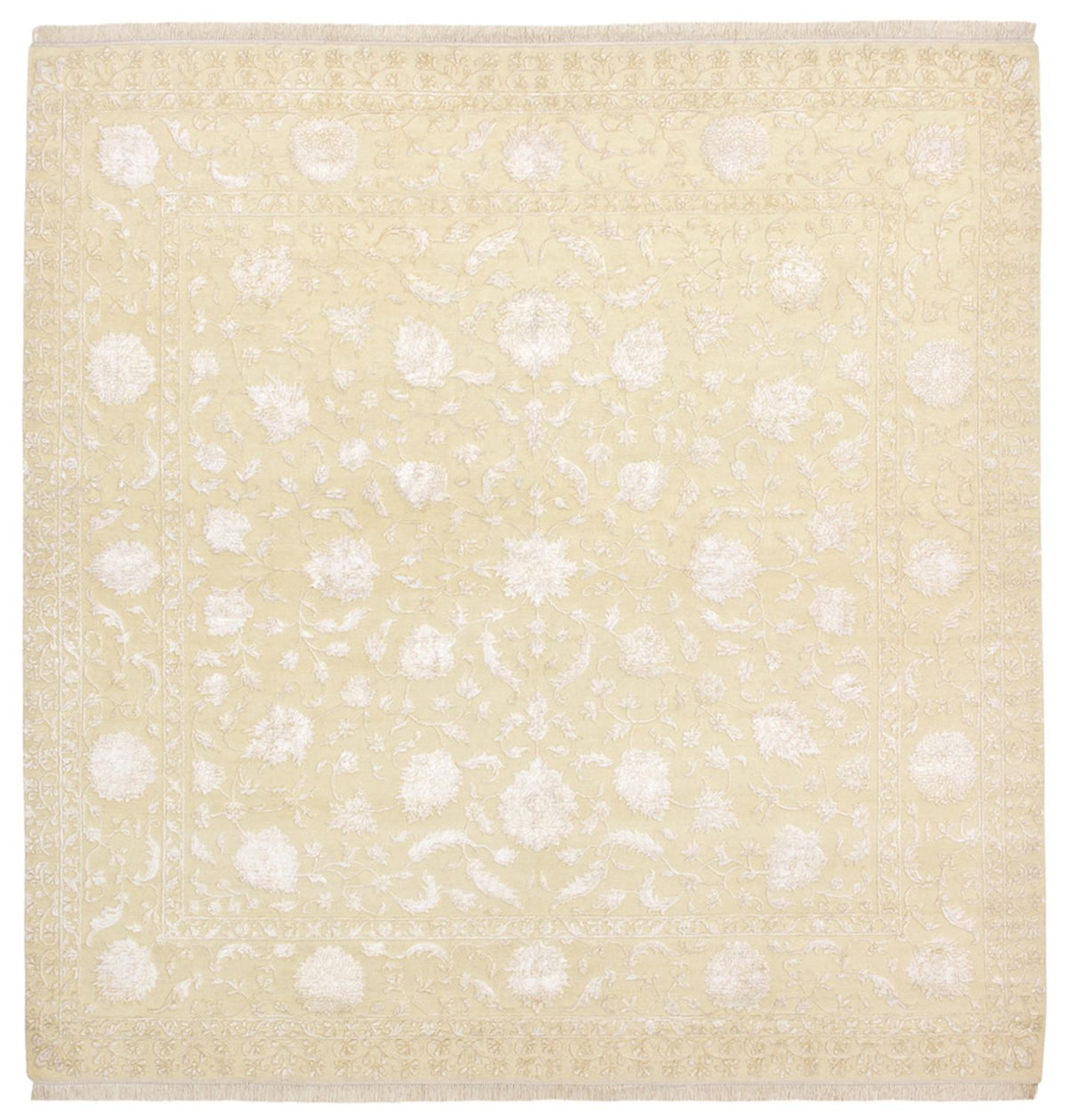 Tappeto orientale quadrato  - 255 x 250 cm - beige chiaro