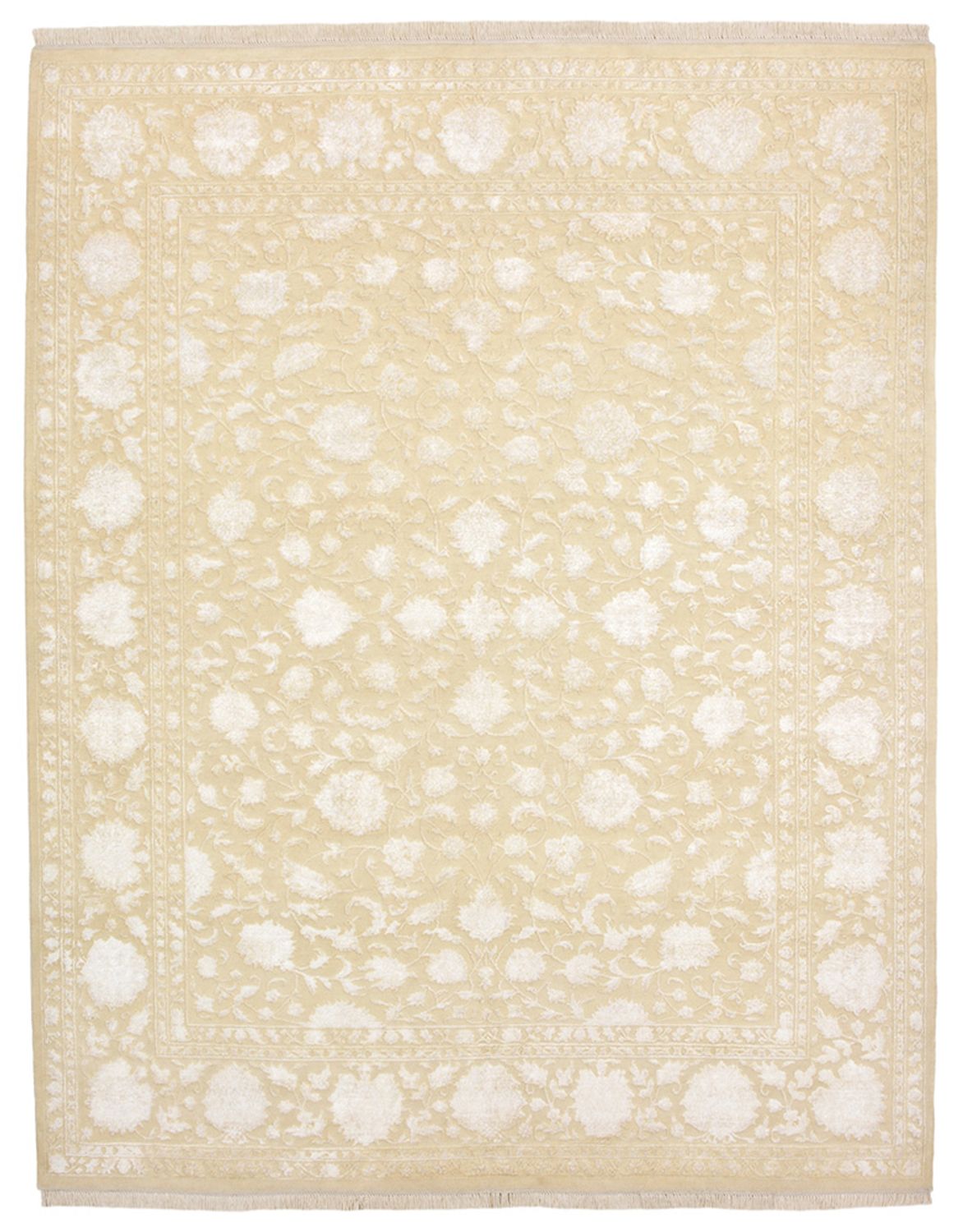 Tappeto orientale - 257 x 203 cm - beige chiaro