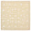 Tappeto orientale quadrato - 204 x 202 cm - beige chiaro