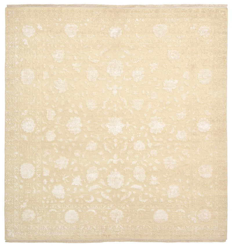 Tappeto orientale quadrato  - 309 x 301 cm - beige chiaro