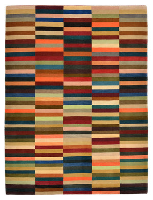 Tappeto di design - 201 x 153 cm - multicolore