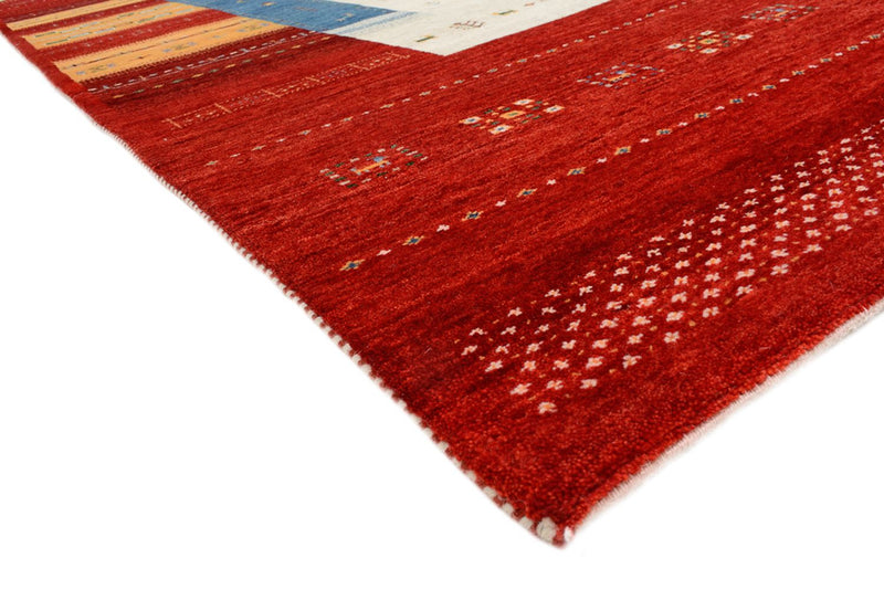 Tappeto Gabbeh - Loribaft Indus quadrato  - 251 x 248 cm - multicolore