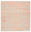 Tappeto di design quadrato  - 251 x 251 cm - arancione