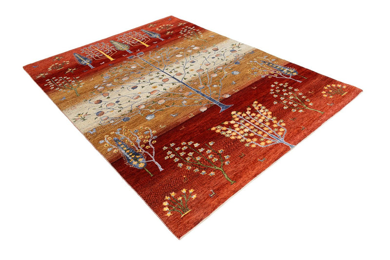 Tappeto Gabbeh - Loribaft Indus - 242 x 177 cm - multicolore