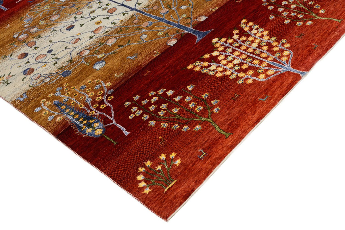 Tappeto Gabbeh - Loribaft Indus - 242 x 177 cm - multicolore