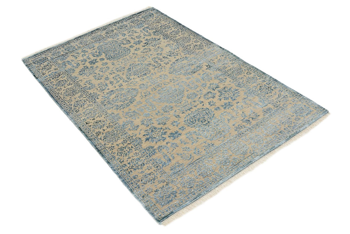 Tappeto di design - 151 x 106 cm - blu chiaro