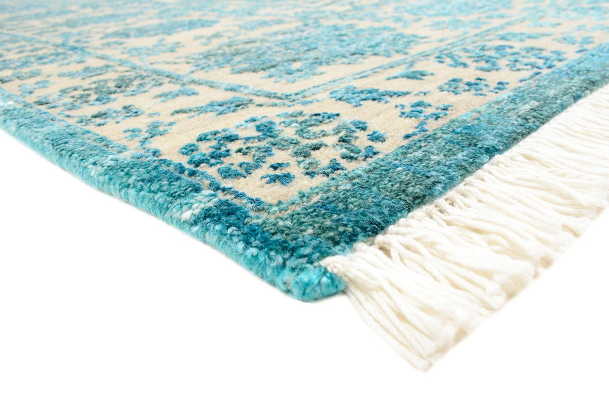Tappeto di design - 301 x 203 cm - blu chiaro
