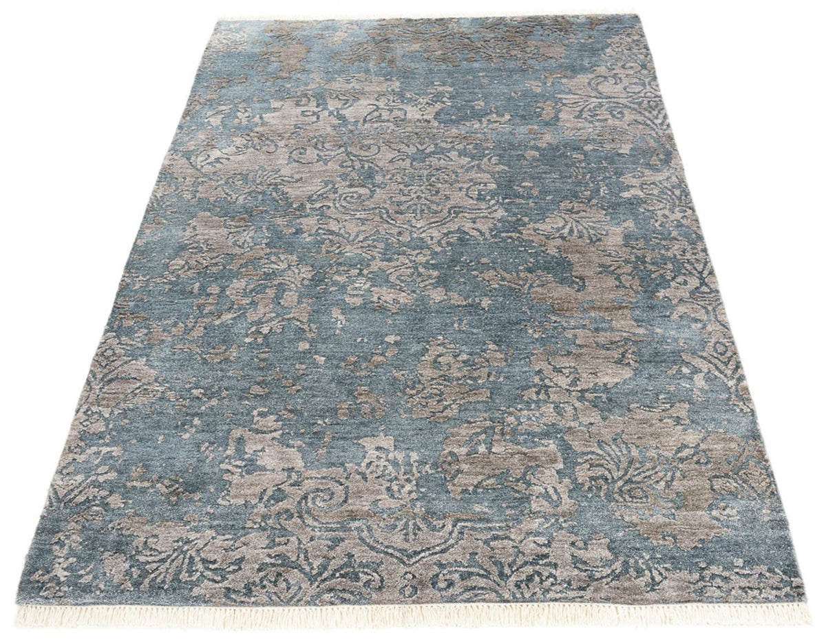 Tappeto di design - 177 x 121 cm - blu mare