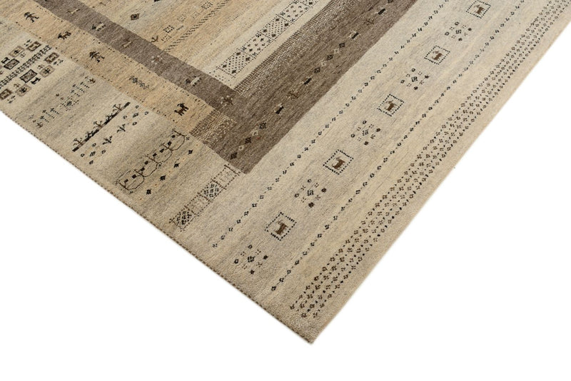 Tappeto Gabbeh - Loribaft Indus - 203 x 146 cm - beige scuro