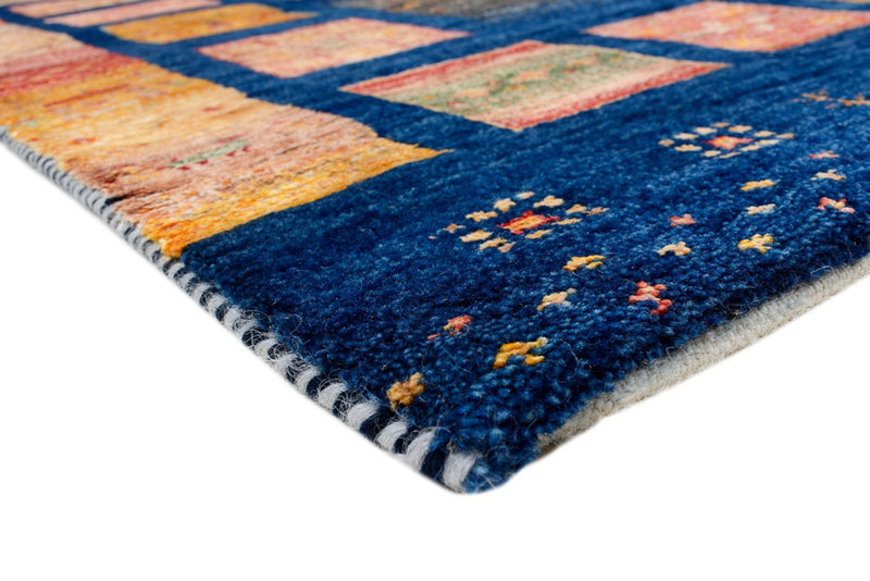 Tappeto Gabbeh - Loribaft Indus - 187 x 125 cm - multicolore